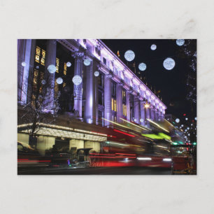 ロンドンの夜はがき ポストカード