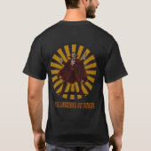 ロンドンの夜は首のTシャツが痛い Tシャツ (裏面)
