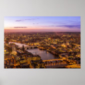 ロンドンの夜景 ポスター (正面)
