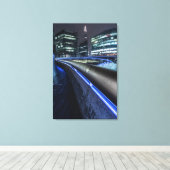 ロンドンの夜 キャンバスプリント (インサイチュ (ウッドフロア))