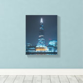 ロンドンの夜 キャンバスプリント (インサイチュ (ウッドフロア))