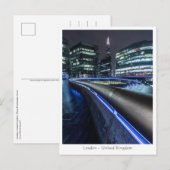 ロンドンの夜 ポストカード (正面/裏面)