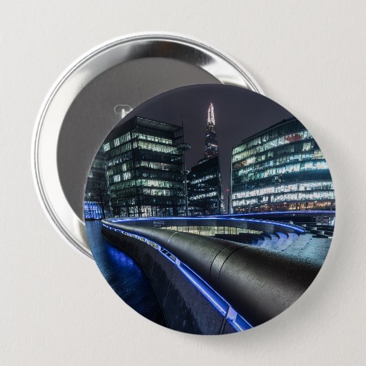 ロンドンの夜 缶バッジ (正面&裏面)