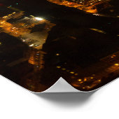 ロンドンの夜 – Aerial Viewポスター ポスター (角)