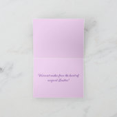 ロンドンの夢のグリーティングカード カード (内部)