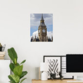 ロンドンの大きなベンと議会の家々 ポスター (ホームオフィス)