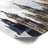 ロンドンの大きなベンと議会の家々 ポスター (角)