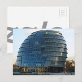 ロンドンの大ロンドンの市長の建物 ポストカード (正面/裏面)