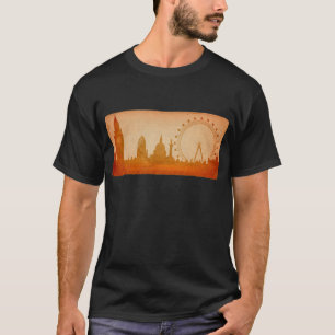 ロンドンの天空線 Tシャツ