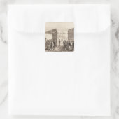 ロンドンの失業者 スクエアシール (バッグ)