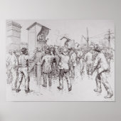 ロンドンの失業者 ポスター (正面)