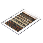 ロンドンの寺院教会器官のノート ノートブック (左側)