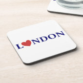 ロンドンの愛 コースター (左側)