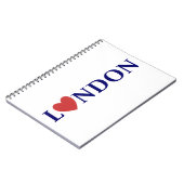 ロンドンの愛 ノートブック (左側)