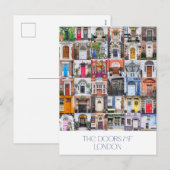 ロンドンの扉絵葉書 シーズンポストカード (正面/裏面)