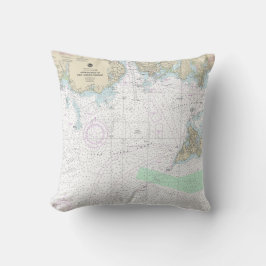 ロンドンの新しい港湾図への航海の取組 クッション