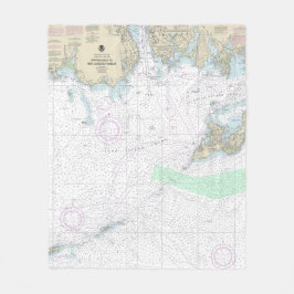 ロンドンの新しい港湾図への航海の取組 フリースブランケット