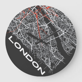 ロンドンの時計のデザイン ラージ壁時計