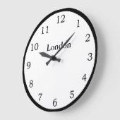 ロンドンの時間 ラージ壁時計 (傾斜)
