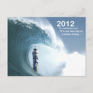 ロンドンの最終日 – A Tsunami Engulfs London ポストカード