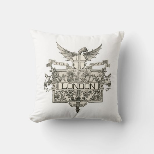 ロンドンの枕のシール クッション (正面)