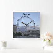 ロンドンの柱時計 スクエア壁時計 (ホーム)