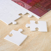 ロンドンの標高バイナイト – 赤 ジグソーパズル (側面)