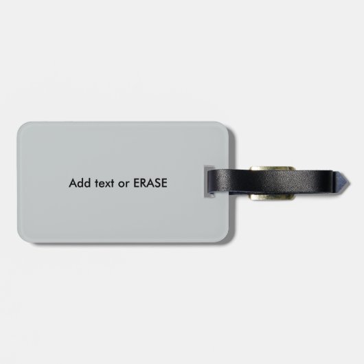 ロンドンの横断歩道を横切って4匹のカブトムシの歩く... ラゲッジタグ (裏面横)