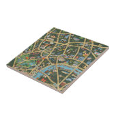 ロンドンの毎日の電信写真の地図 タイル (側面)