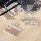 ロンドンの水彩画 ジグソーパズル (側面)