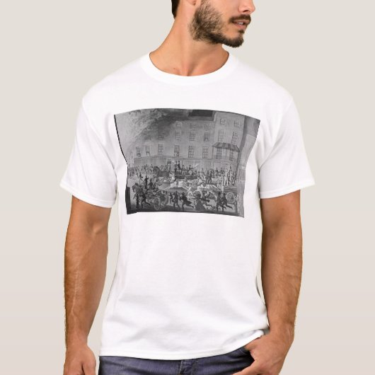 ロンドンの消防車 Tシャツ (正面)