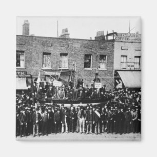 ロンドンの港湾スト1889年 マグネット