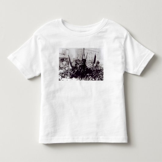 ロンドンの港湾スト、1889 2 トドラーTシャツ (正面)