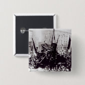 ロンドンの港湾スト、1889 2 缶バッジ (正面&裏面)