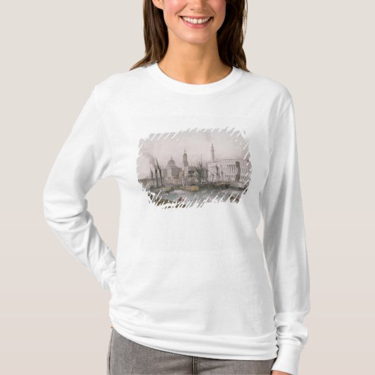 ロンドンの港 Tシャツ (正面)