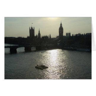 ロンドンの目からの議会の眺め