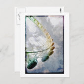 ロンドンの目のはがき ポストカード (正面/裏面)