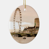 ロンドンの目の日没 セラミックオーナメント (右)