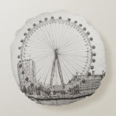 ロンドンの目30/10/2006 ラウンドクッション (裏面)