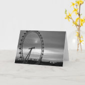 ロンドンの目 カード (黄色い花)