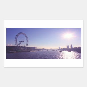 ロンドンの目 長方形シール