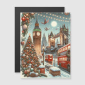 ロンドンの祭りの輝き - ヴィブラント・クリスマス・カー (正面/裏面)