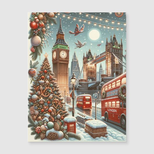 ロンドンの祭りの輝き - ヴィブラント・クリスマス・カー (正面)