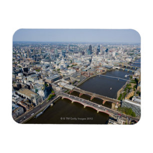 ロンドンの空中写真 マグネット