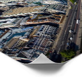 ロンドンの空中眺め ポスター (角)