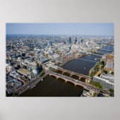 ロンドンの空中眺め ポスター (正面)
