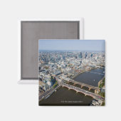 ロンドンの空中眺め マグネット (正面/裏面)