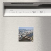 ロンドンの空中眺め マグネット (インサイチュ (食洗機))