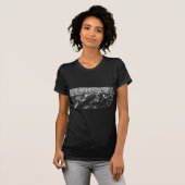 ロンドンの空中眺め Tシャツ (正面フル)
