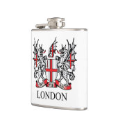 ロンドンの紋章 フラスク (左)